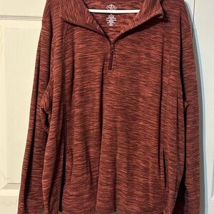 St. John's Bay women’s Fleece half zip top with pockets